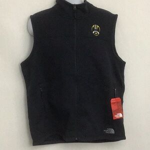 NWT The North Face Sweater Fleece Vest with Michigan Alumni Logo Size XL Navy